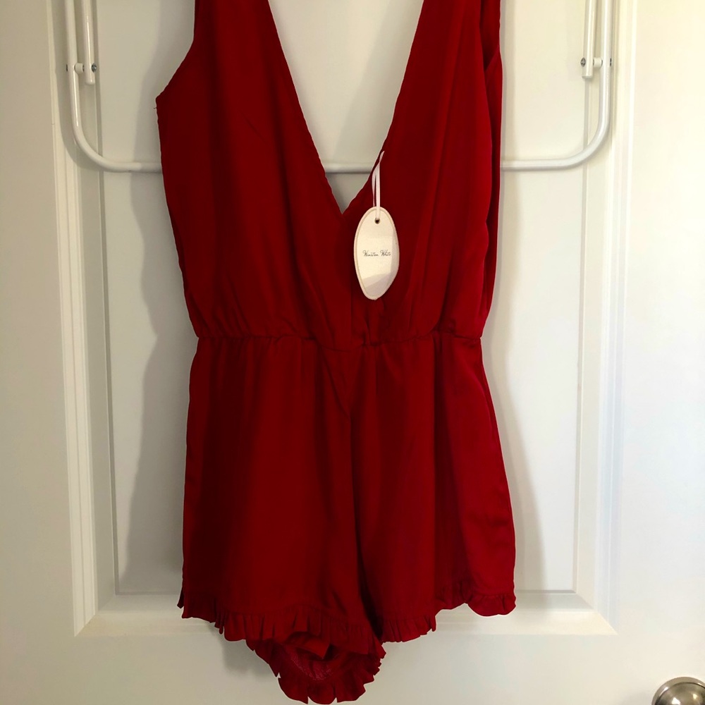 Romper with Ruffle Detail - Picture 3 of 4